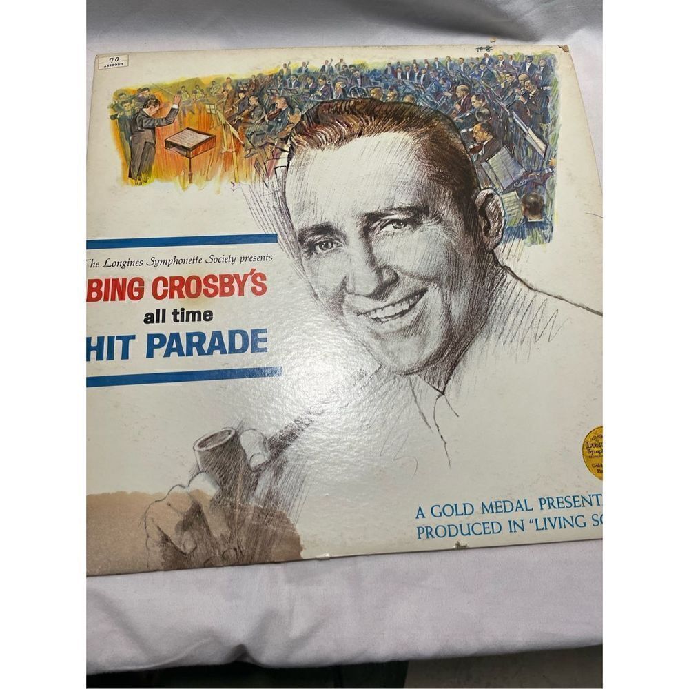 Bing Crosby’s all time Hit Parade vinyl record